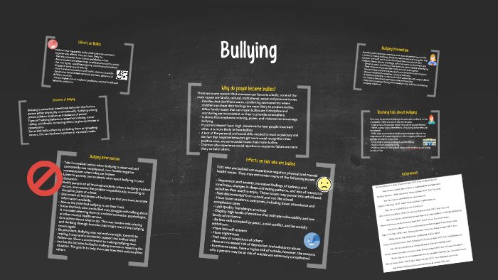 Bullying Project by Cindy Reid on Prezi