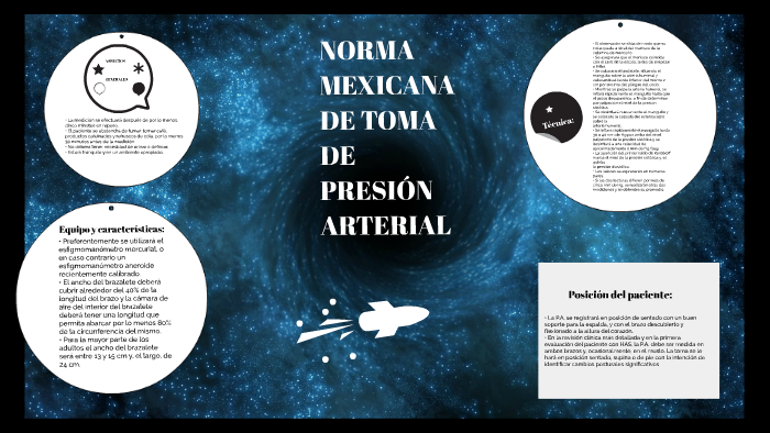 NORMA MEXICANA PARA LA TOMA DE PRESIÓN ARTERIAL by Juan Pablo Mejía