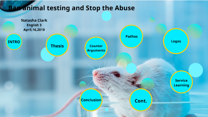 why we should ban animal testing by Natasha Clark