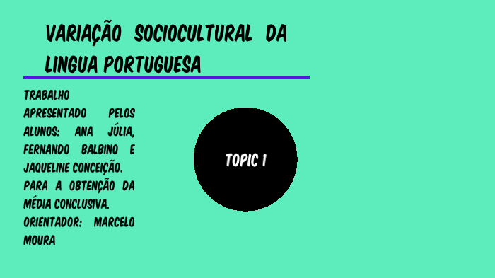 Variação Sociocultural da Lingua Portuguesa by Jaqueline C. De Jesus on ...