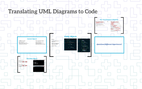 Translating UML Diagrams to Code by Christopher Hunter on Prezi