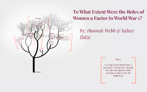 The Role of Women in WWI by Hannah Webb on Prezi