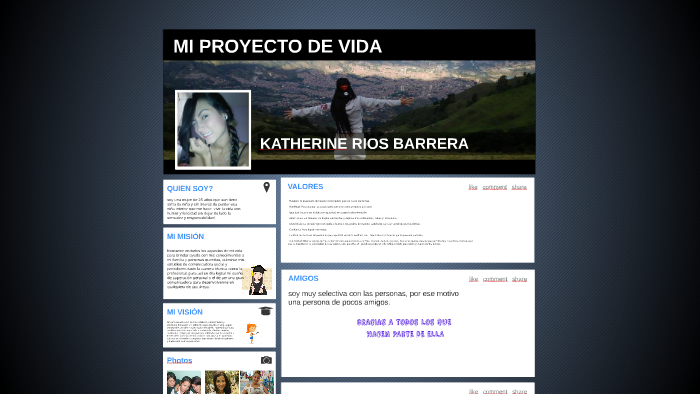 MI PROYECTO DE VIDA by katherine barrera on Prezi