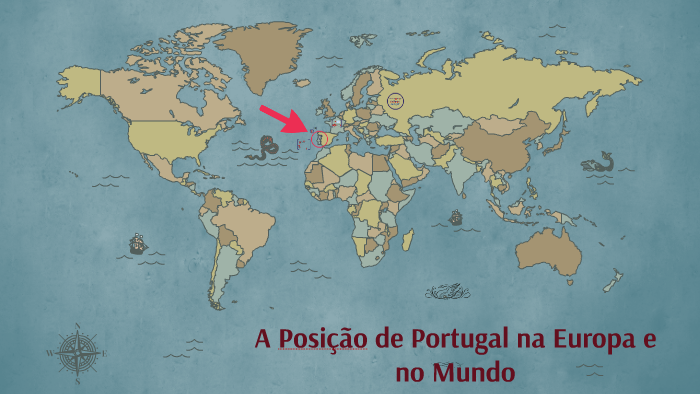 Mapa-de-Portugal-na-Europa - Espírito Viajante