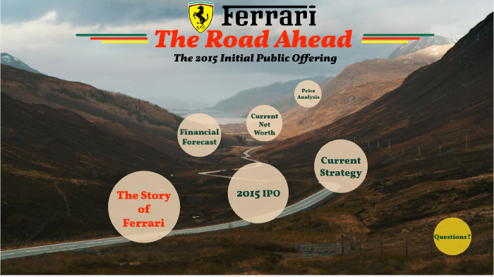 Ferrari The 2015 Initial Public Offering Jason Cupit