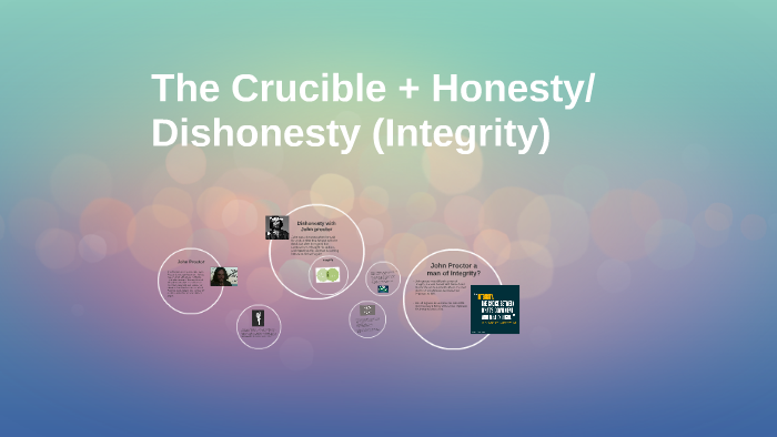 the crucible honesty essay