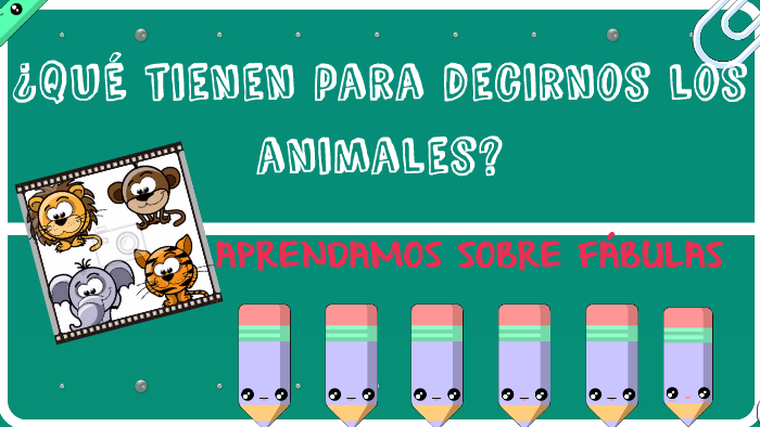 ¿QUÉ TIENEN PARA DECIRNOS LOS ANIMALES? by carolina murillo