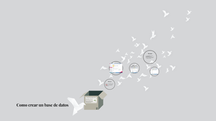 Como crear un base de datos by Daniel Martinez on Prezi