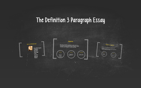 definition essay prezi