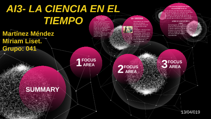 AI3- LA CIENCIA EN EL TIEMPO by Miriam Martínez on Prezi