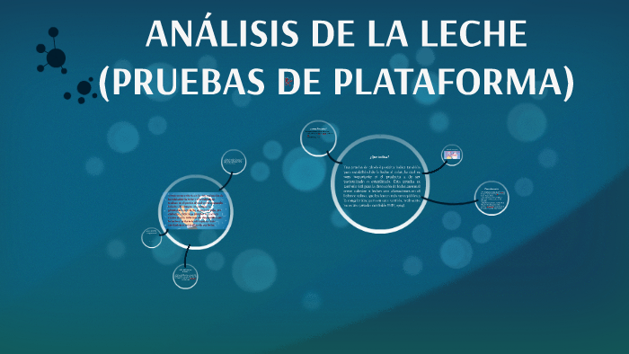 Pruebas De Plataforma En La Industria Lactea