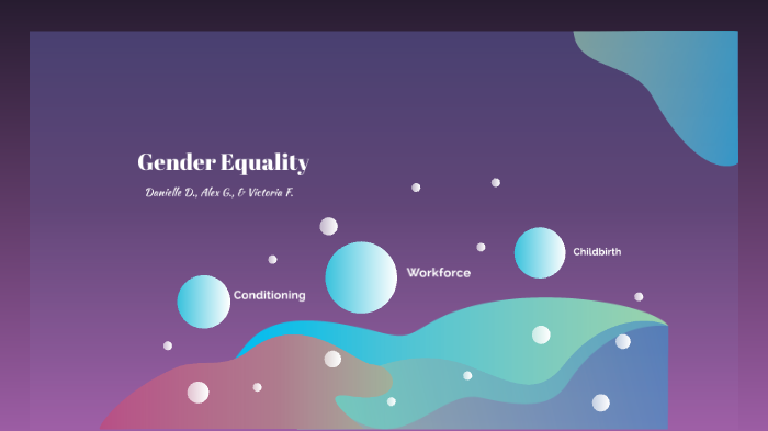 Gender Equality by Danielle Delgado on Prezi