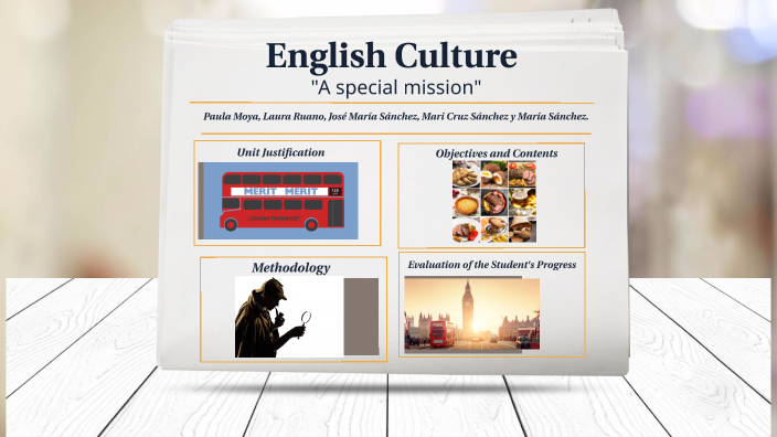 English culture by María Sánchez García on Prezi