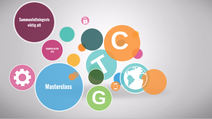 CTG Masterclass 2019 by Virginia Turino Garcia on Prezi