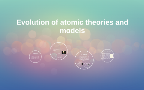Evolution of atomic theories and models by Jimena Lopez on Prezi