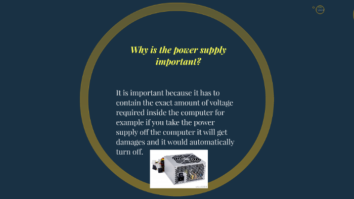 Why Is The Power Supply Important