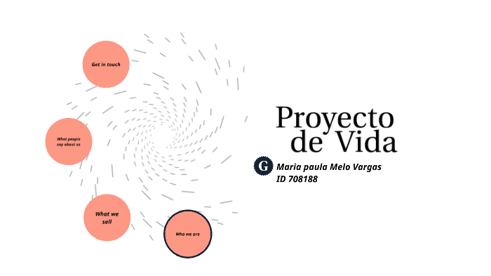 PROYECTO DE VIDA by Maria Paula MELO VARGAS on Prezi