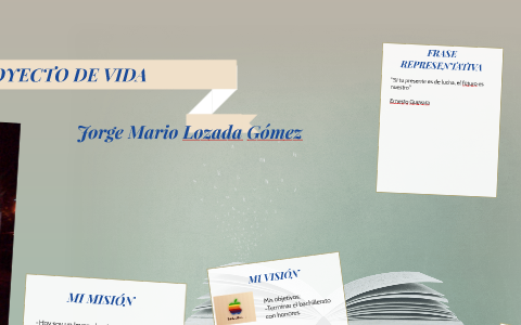 PROYECTO DE VIDA by Jorge Mario Lozada Gómez on Prezi