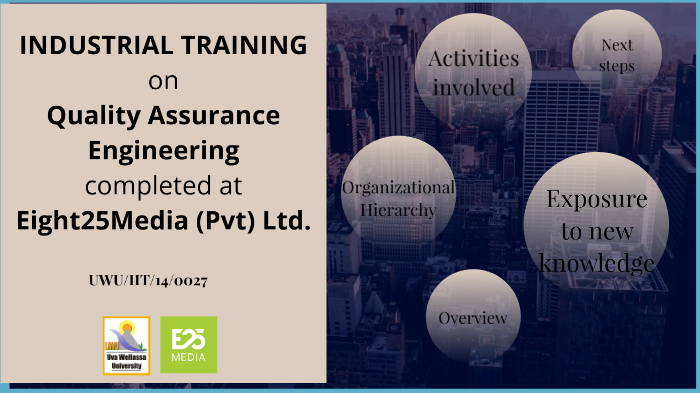 Industrial Training ppt by Vimukthi Moneravilla on Prezi