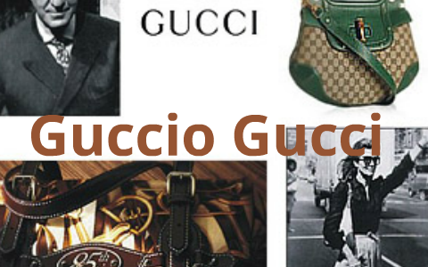 del hellig Distraktion Fashion Designer Project - Guccio Gucci by sante doughty