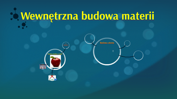 Sprawdzian świat Chemi 1 Budowa Materii - Wewnętrzna budowa materii by Miroslaw Szymczak