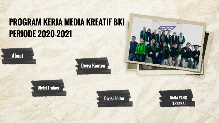 Program Kerja Divisi Media Kreatif BKI by aeliyyah jannah