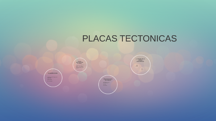 PLACAS TECTONICAS by Gerardo Recalde on Prezi