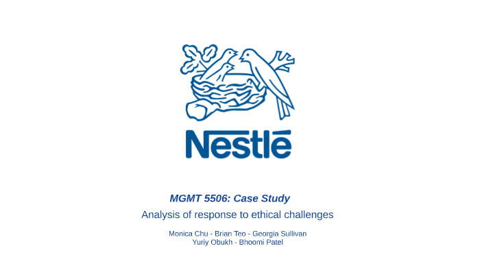 nestle case study 2019
