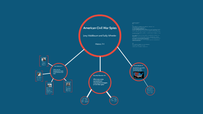 American Civil War Spies by Joey W.