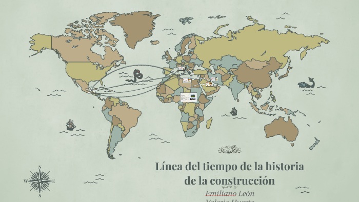 Línea Del Tiempo De La Historia De La Construcción By Carlos Emiliano ...