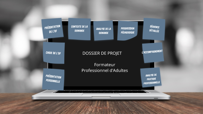 Dossier Professionnel Formateur Professionnel pour Adultes by marion ...