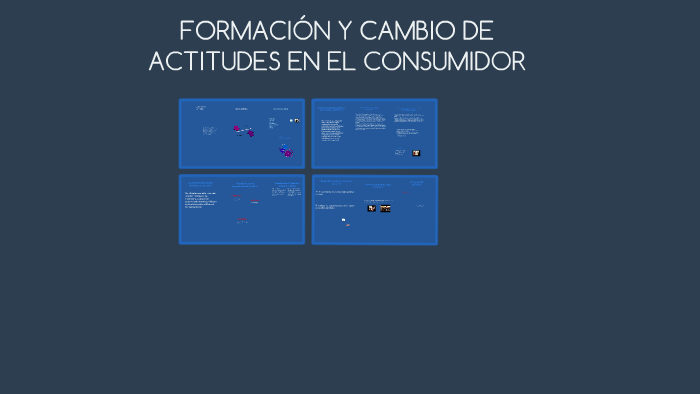 FORMACIÓN Y CAMBIO DE ACTITUDES EN EL CONSUMIDOR by David Barreto on Prezi