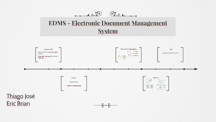 EDMS - Electronic Document Management System by Thiago José on Prezi