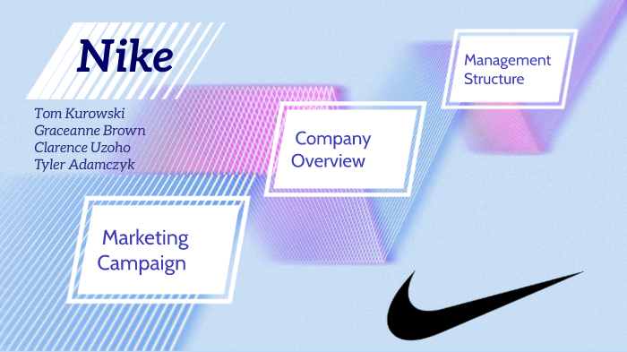 nike business presentation