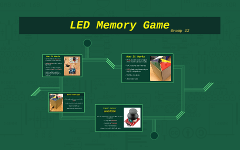 LED Arduino Memory Game by Iona Broadhurst on Prezi