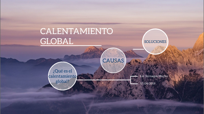 CALENTAMIENTO GLOBAL by Liz Sernaque Mucha on Prezi