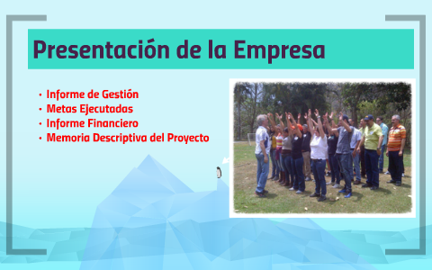 Presentación de la Empresa by José Gregorio Guevara Liendo on Prezi