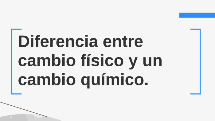 Diferencia Entre Cambio Físico Y Un Cambio Químico. By Cristian Fuentes ...