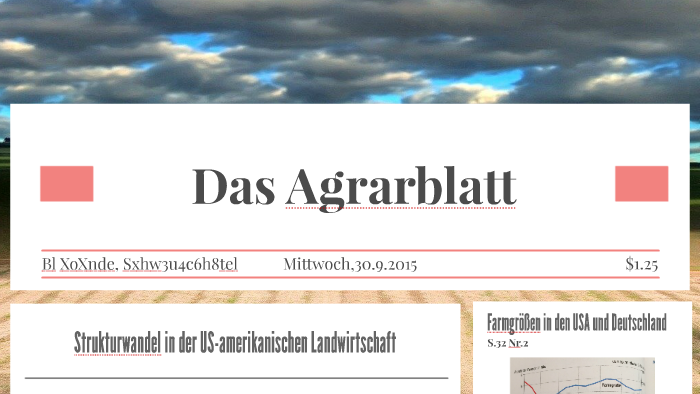Strukturwandel In Der Us Amerikanischen Landwirtschaft By Joshua Schnellenbach