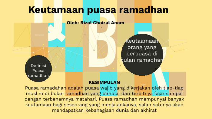 Keutamaan Puasa Ramadhan By Rizalchoirul Rizal