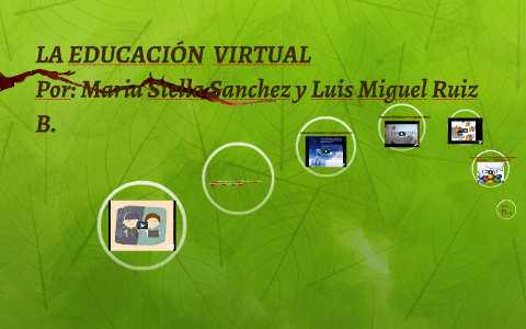 LA EDUCACION VIRTUAL by Maria Sanchez Sanchez on Prezi