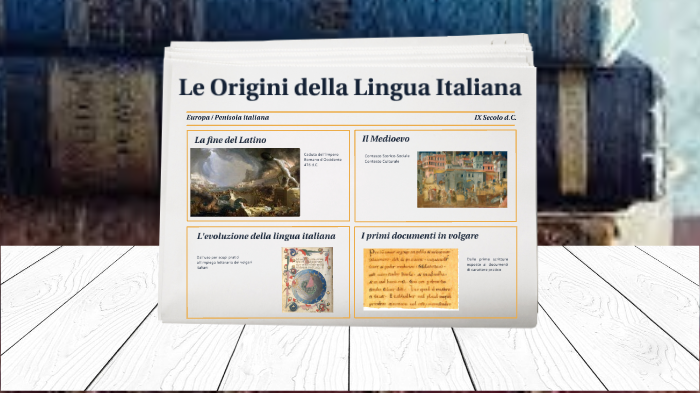 Le Origini Della Lingua Italiana By Dimitri Domenichella On Prezi 8048