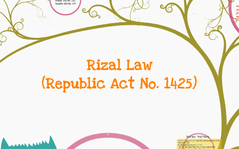 rizal law