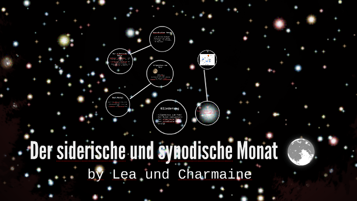 Der siderische und synodische Monat by Charmaine Quintern on Prezi