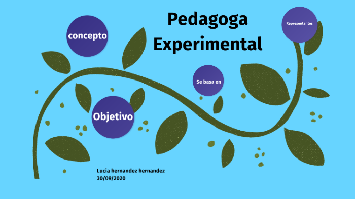 definicion pedagogia experimental