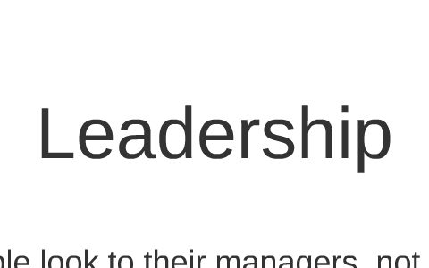Leadership by on Prezi