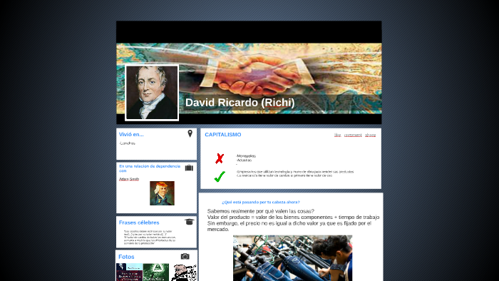 David Ricardo (Richi) by Clara Clare on Prezi Next