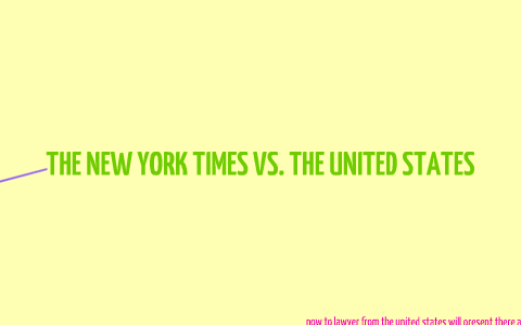 new york times vs the united states