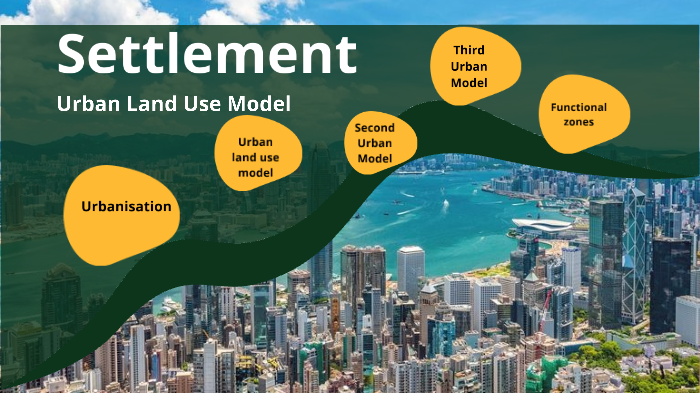 Urban land use model and Functional zones by monica carzoglio on Prezi