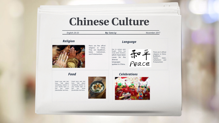 Chinese Culture by Cora Ly on Prezi